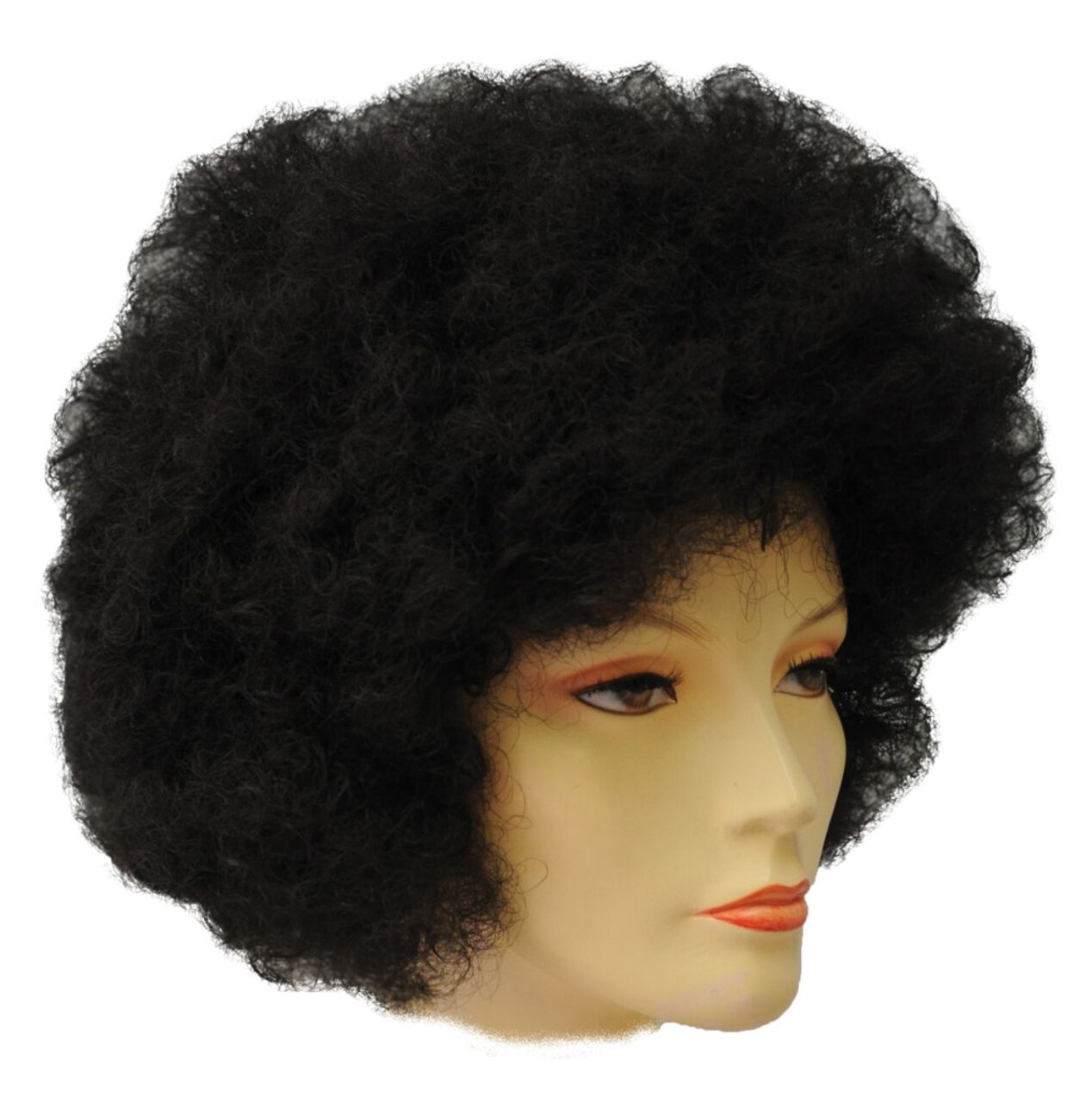 The Costume Center Pink Unisex Adult Afro Clown Halloween Wig Costume Accessory - One Size